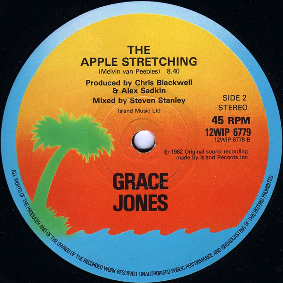 Grace Jones Nipple To The Bottle Cut) / The Apple Stretching