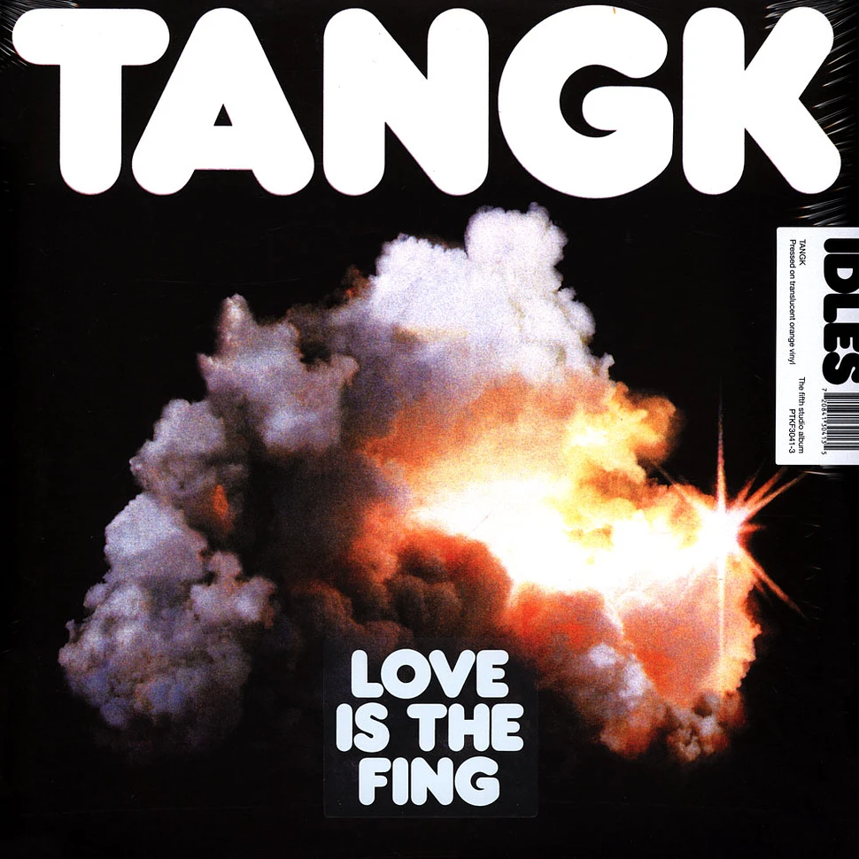 IDLES - Tangk Translucent Orange Vinyl Edition