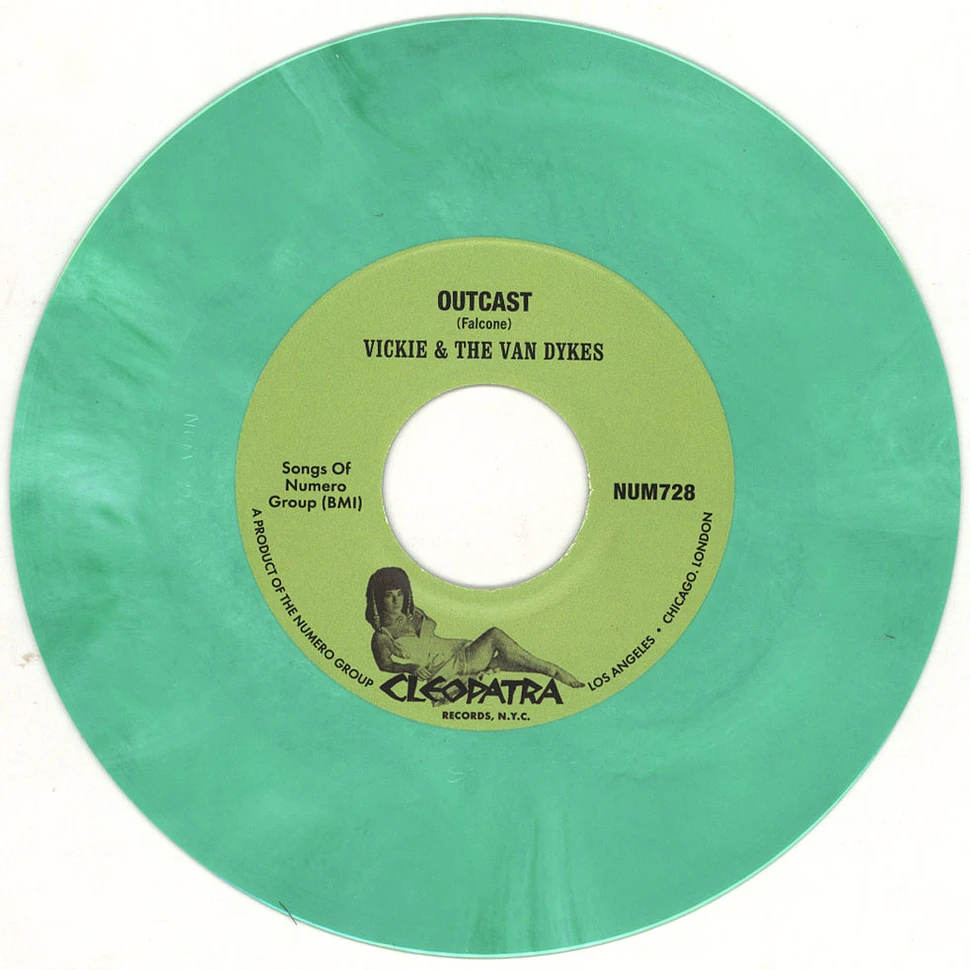 Vicki & The Van Dykes - I Wanna Be A Winner Green White Marble Vinyl Edition