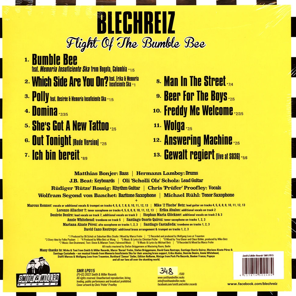Blechreiz - Flight Of The Bumble Bee Black Vinyl Edition