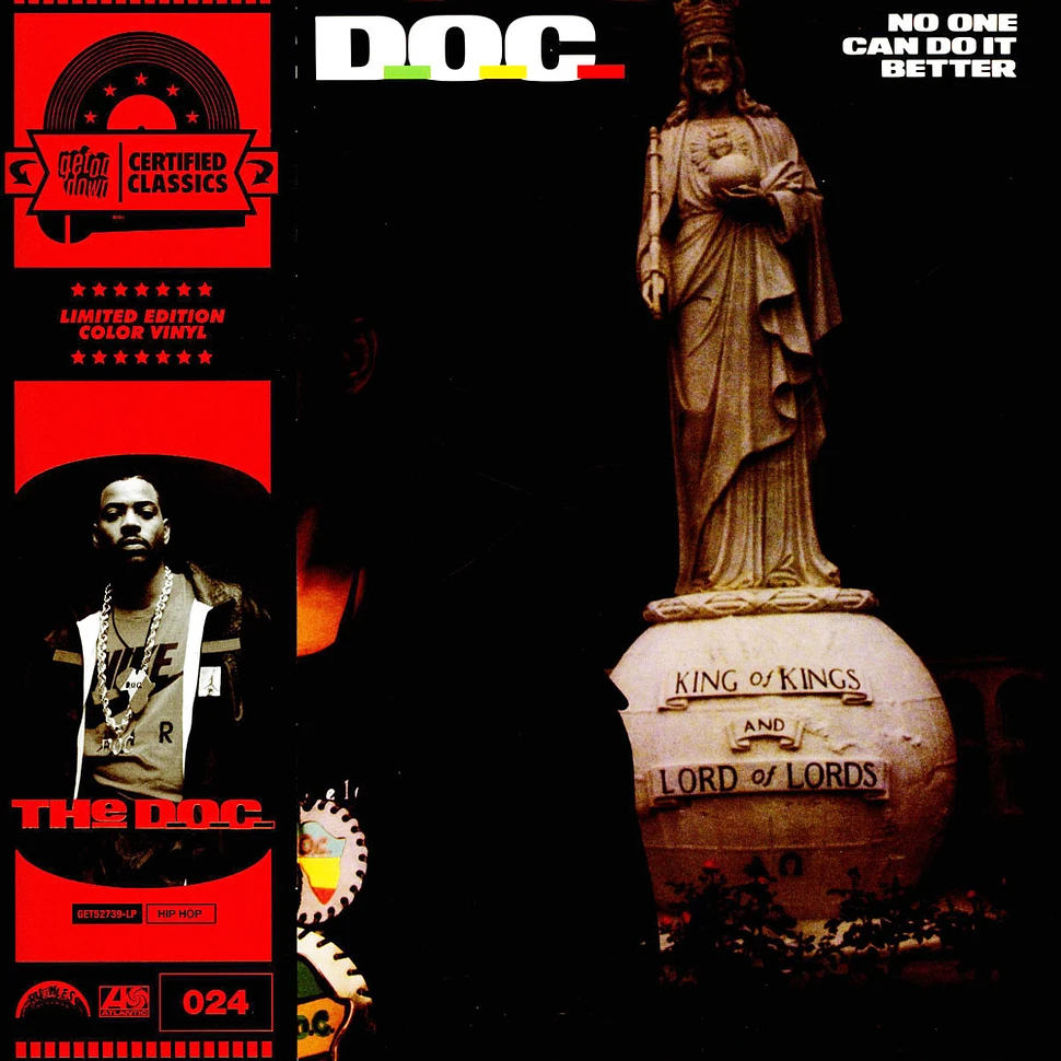 The D.O.C. No One Can Do It Better Red Smoky Vinyl Edition Vinyl LP