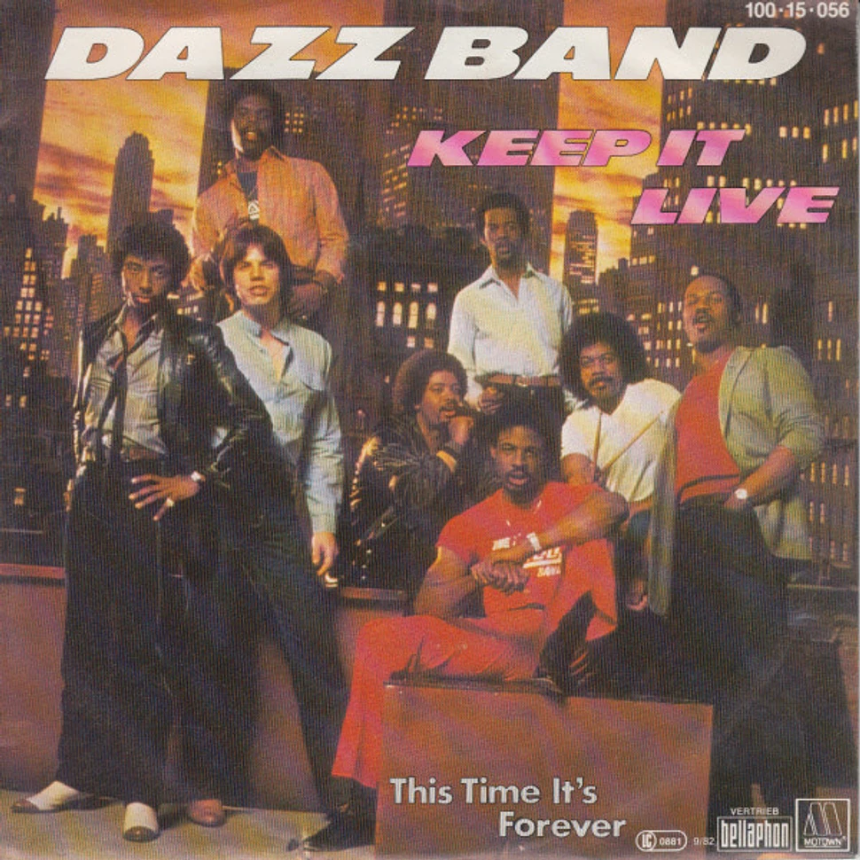 Dazz Band - Keep It Live - Vinyl 7 - 1982 - DE - Original