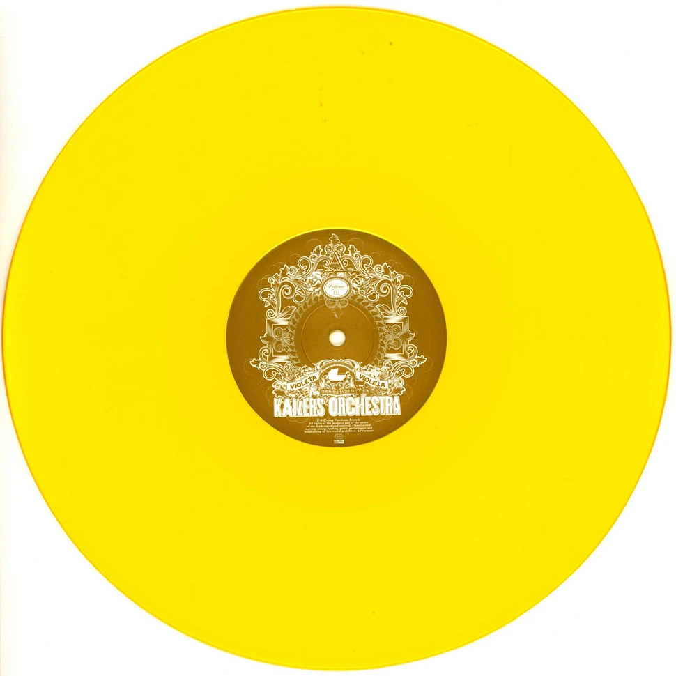 Kaizers Orchestra - Violeta III Remastered Yellow Vinyl Edition