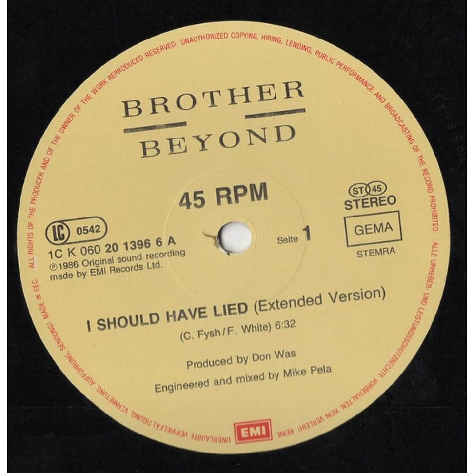 Brother Beyond - I Should Have Lied