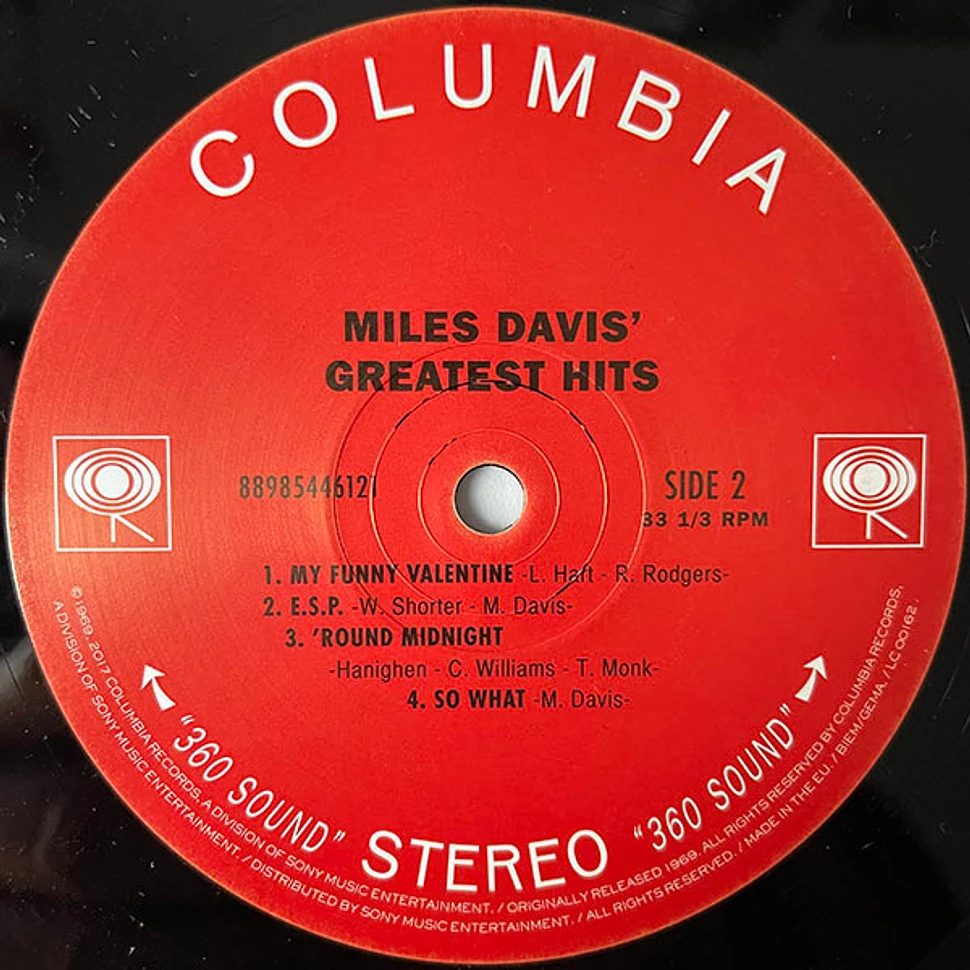 Miles Davis - Miles Davis' Greatest Hits