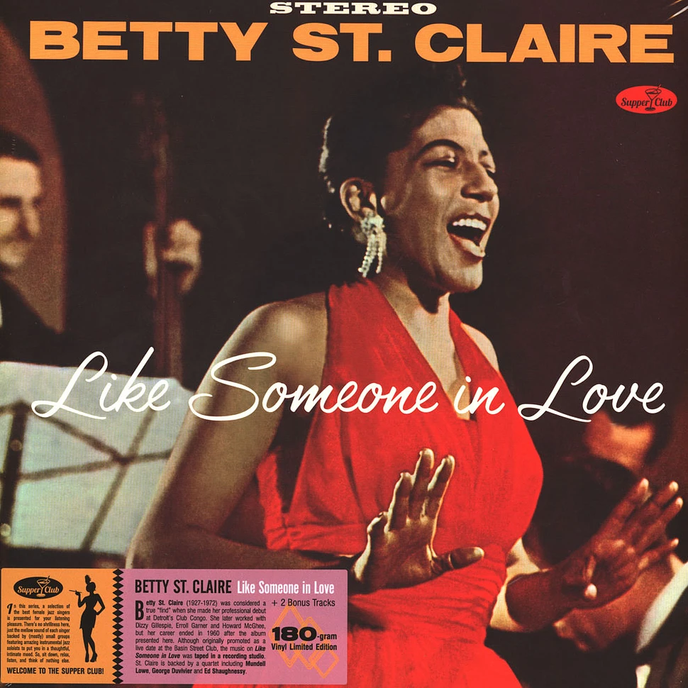 Original　In　Someone　Vinyl　Claire　2023　Betty　Street　EU　Basin　Love　St.　LP　HHV　Like　At