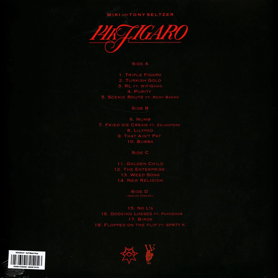 Wiki & Tony Seltzer - 14k Figaro Black Vinyl Edition