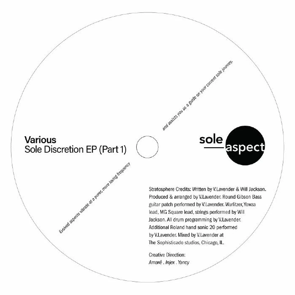 V.A. - Sole Discretion EP Part 1
