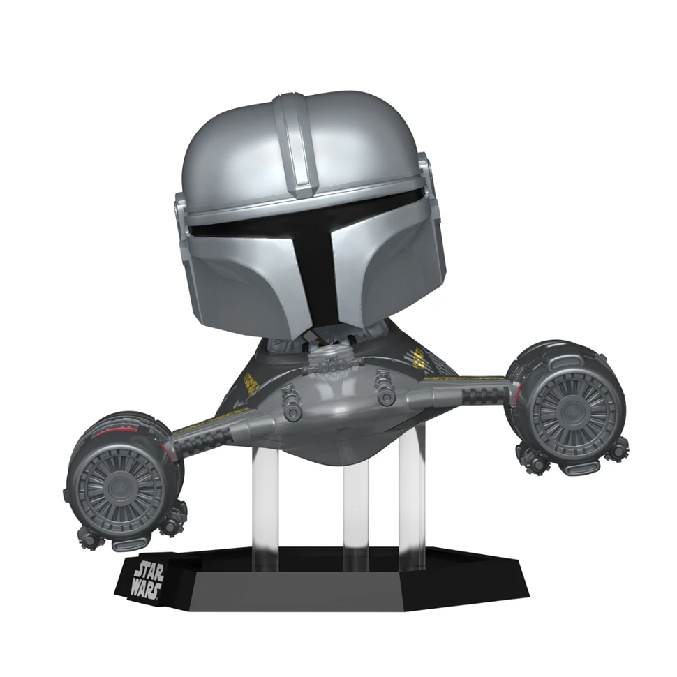 Funko - POP Ride SUPDLX: MND S9 - The Mandalorian & N-1 Starfighter