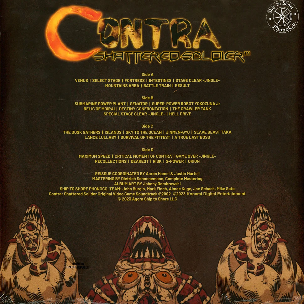 V.A. - Contra: Shattered Soldier (Original Video Game Soundtrack) Colored Vinyl Edition