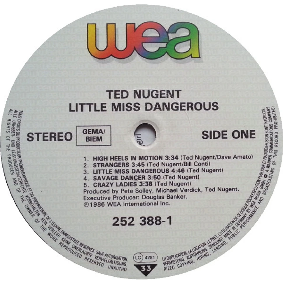 Ted Nugent - Little Miss Dangerous
