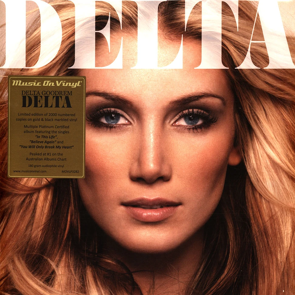 Delta Goodrem Delta Vinyl LP 2023 EU Original HHV