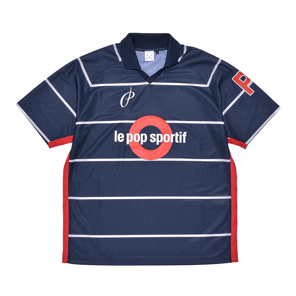 Pop Trading Company - Striped Sportif Shortsleeve T-Shirt