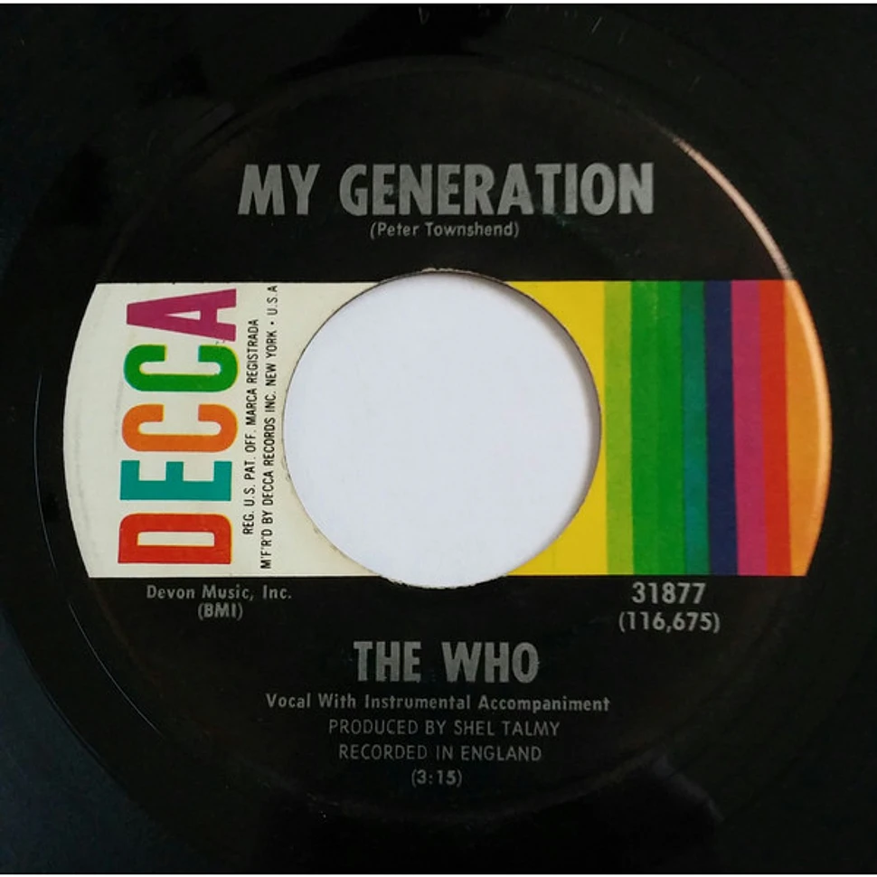 The Who - My Generation