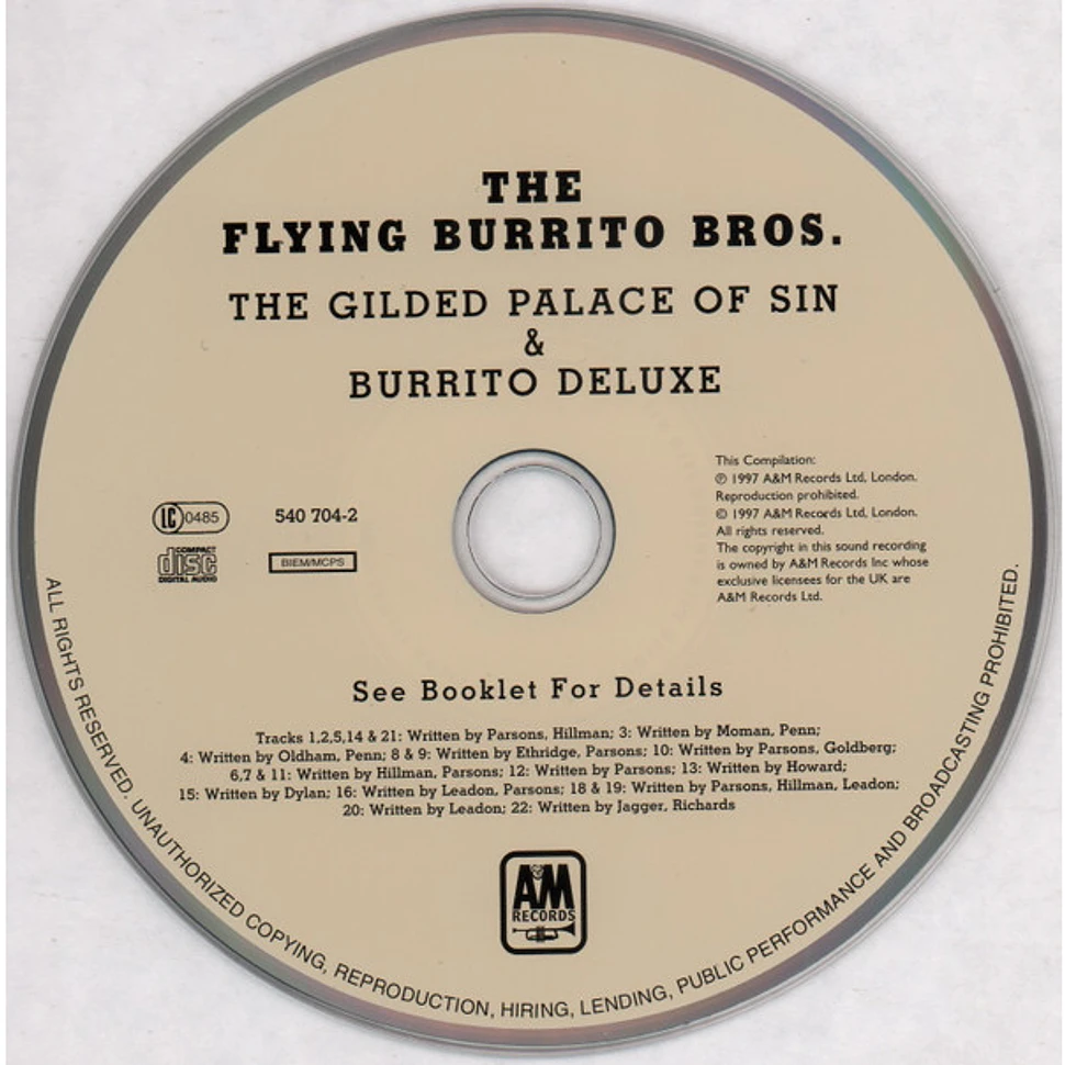 The Flying Burrito Bros - The Gilded Palace Of Sin & Burrito Deluxe