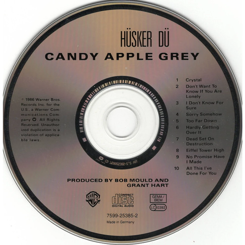 Hüsker Dü - Candy Apple Grey