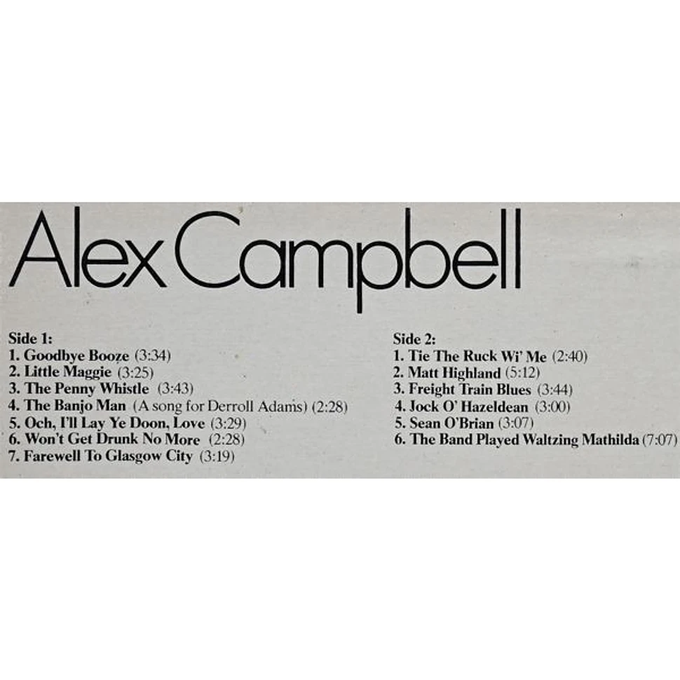 Alex Campbell - Goodbye Booze