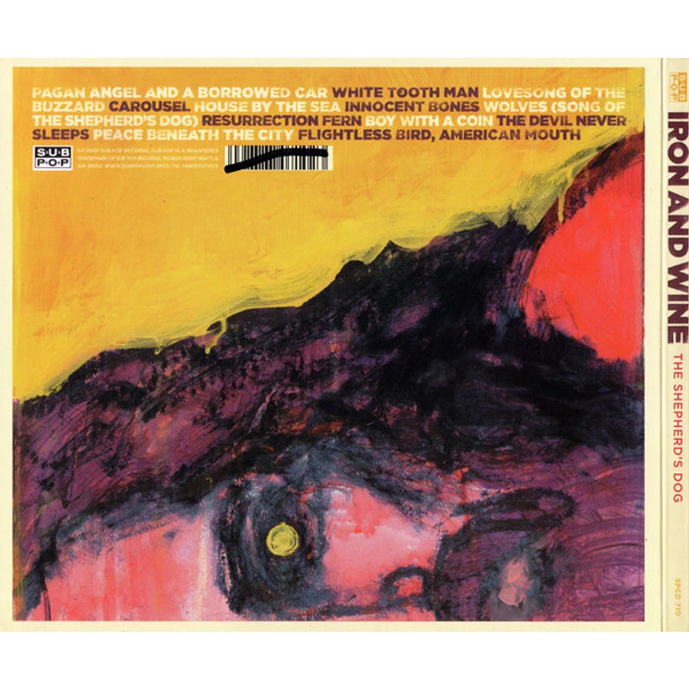 Iron And Wine The Shepherd's Dog CD 2007 US Original HHV