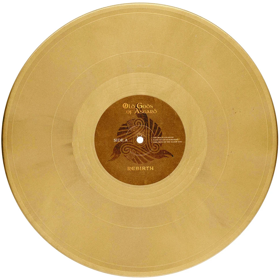 Old Gods Of Asgard - Rebirth - Greatest Hits Gold Vinyl Edition