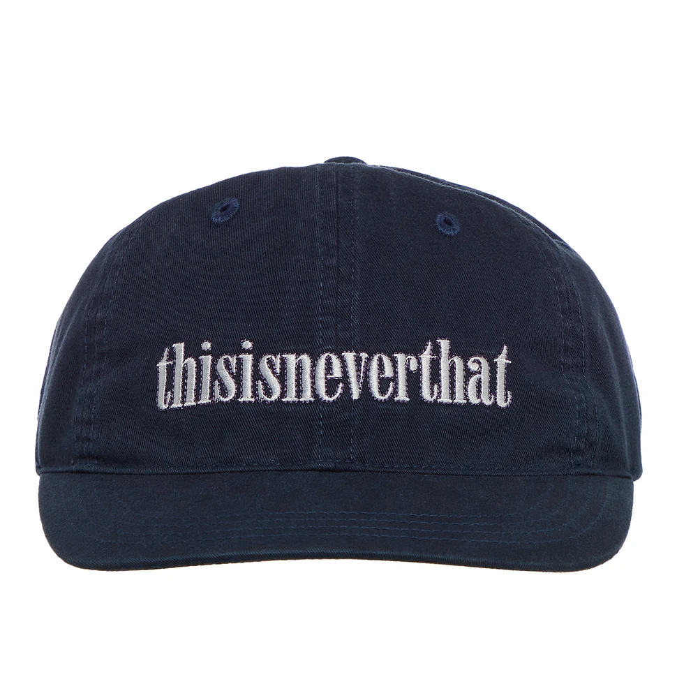 thisisneverthat - Double Stitch Onyx Cap (Navy) | HHV