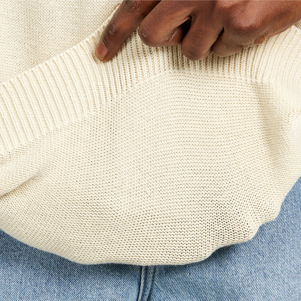 【THISISNEVERTHAT】Script Logo Knit Vest Ivory Script Logo Knit Vest - thisisneverthat®