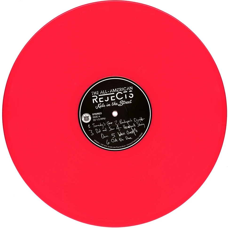 The All-American Rejects - Kids In The Street Hot Pink Vinyl Edition