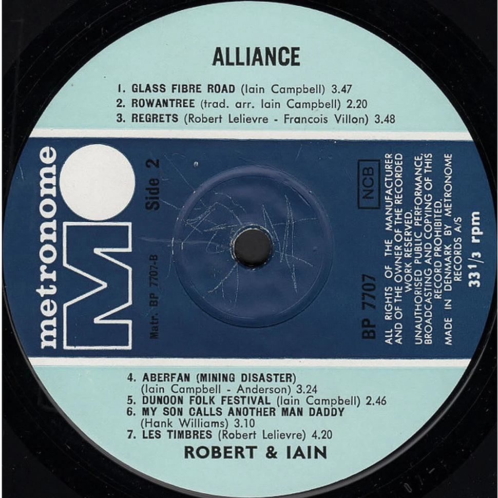Robert And Iain - Alliance