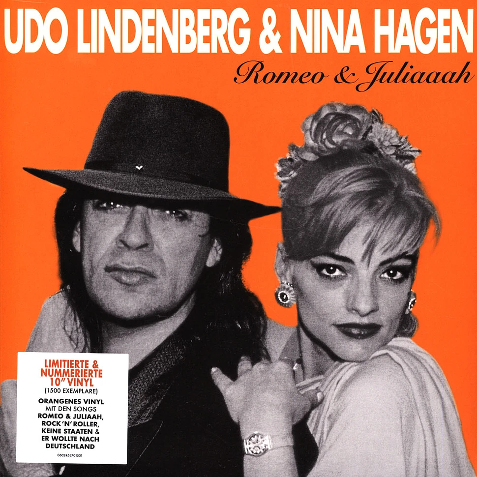 Udo Lindenberg - Romeo & Juliaaah Orange Vinyl Edition