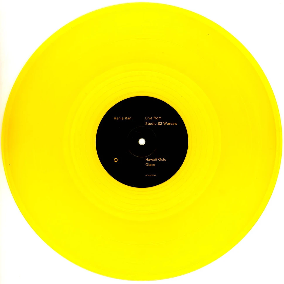 Hania Rani - Live From Studio S2 EP Yellow Vinyl Editiom - Vinyl LP ...