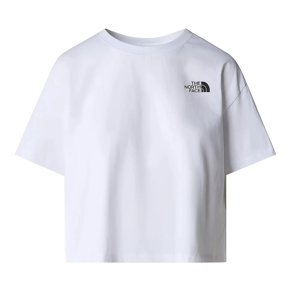 North White) (Tnf | The - HHV Tee Face Dome Simple Cropp