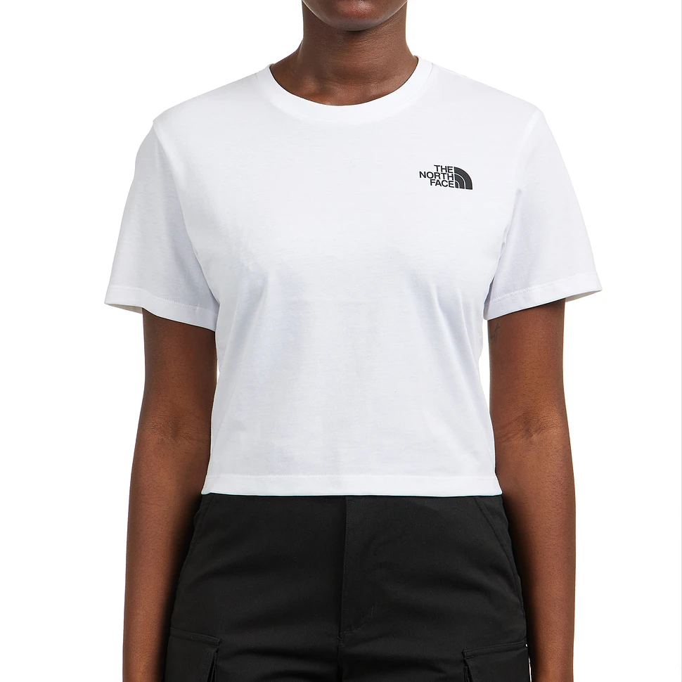 The North Face - Cropp Simple Dome Tee (Tnf White) | HHV
