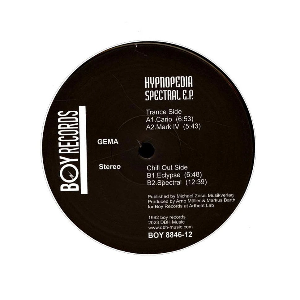 Hypnopedia - Spectral EP