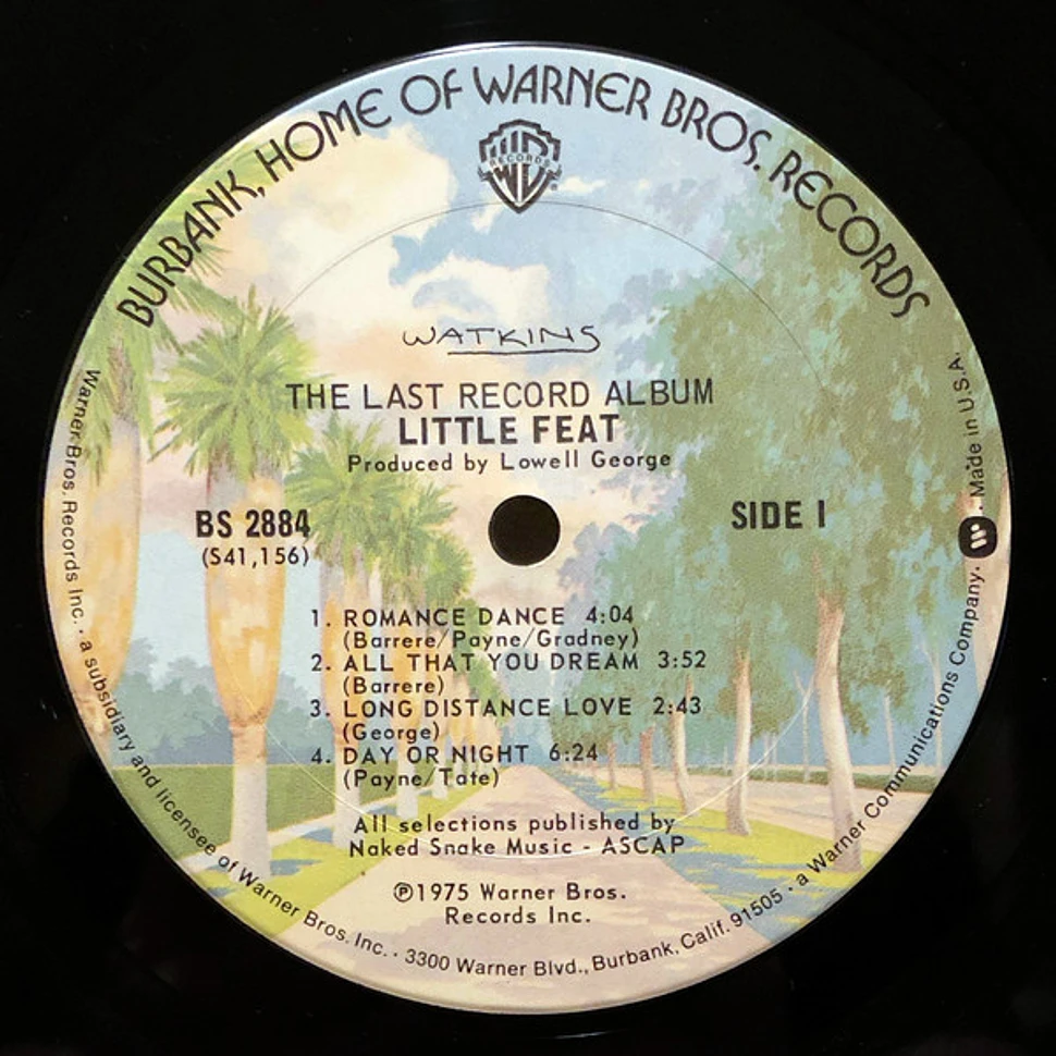 Little Feat - The Last Record Album