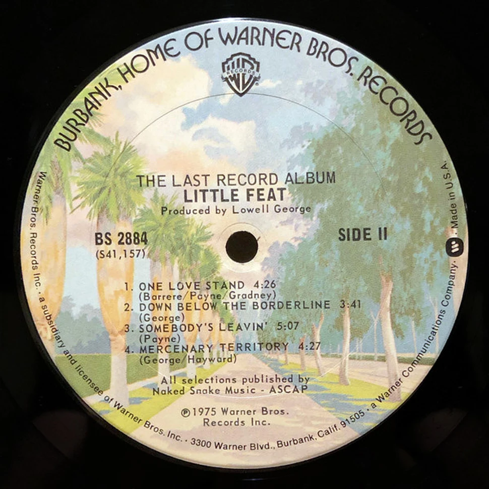 Little Feat - The Last Record Album