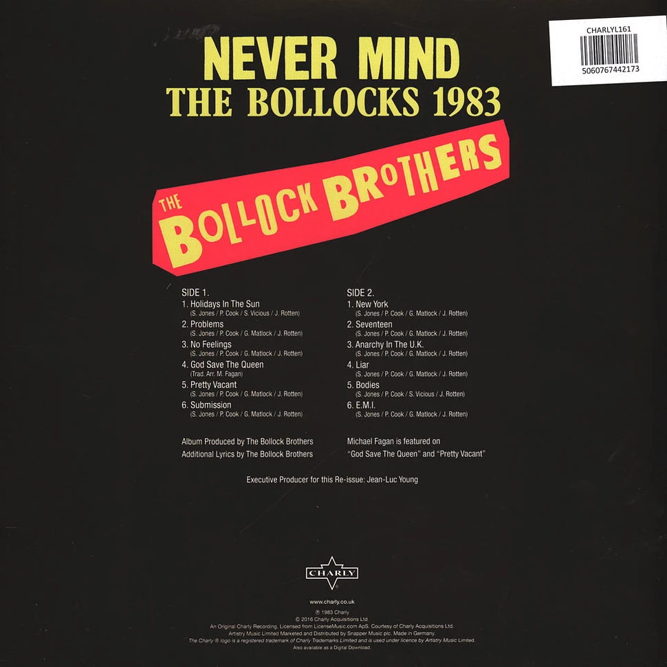 Bollock Brothers - Never Mind The Bollocks 1983