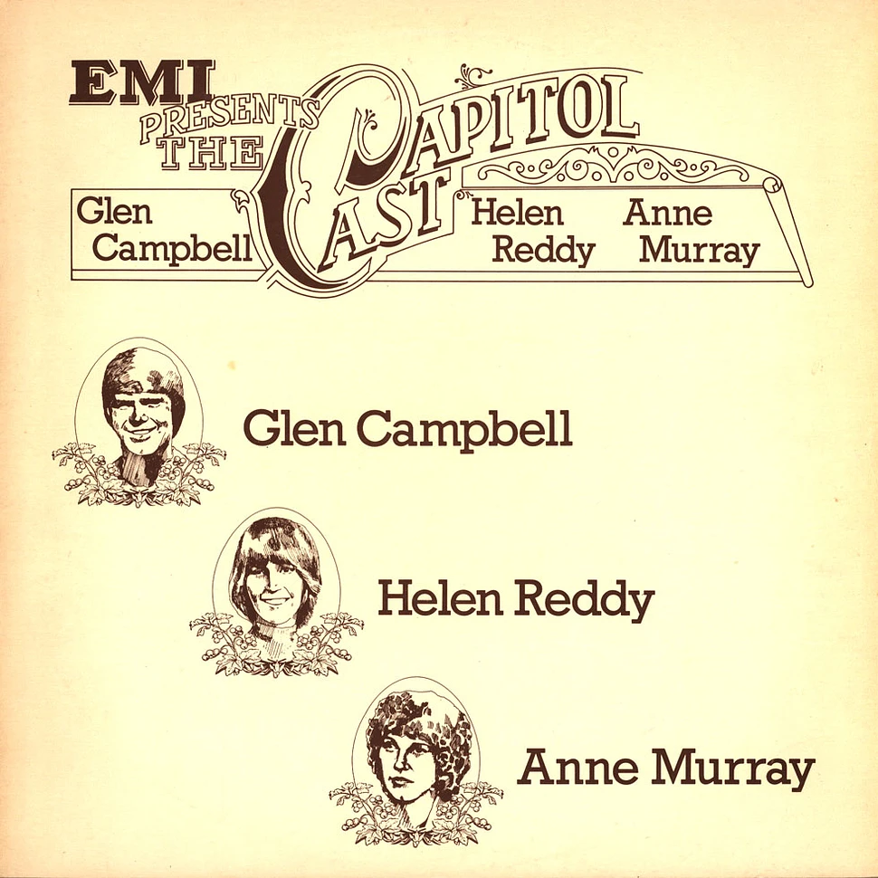 Glen Campbell, Helen Reddy, Anne Murray - The Capitol Cast