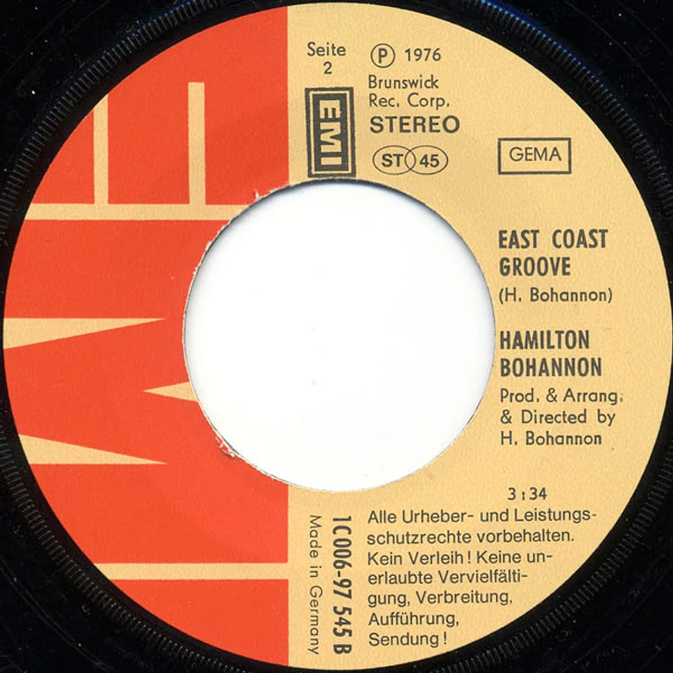 Hamilton Bohannon - Bohannon's Beat