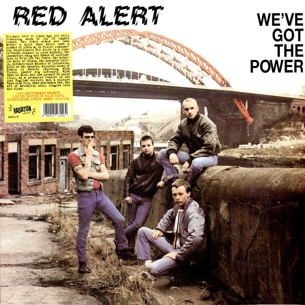 Red Alert - Suburban Rebels Yellow Vinyl Edtion
