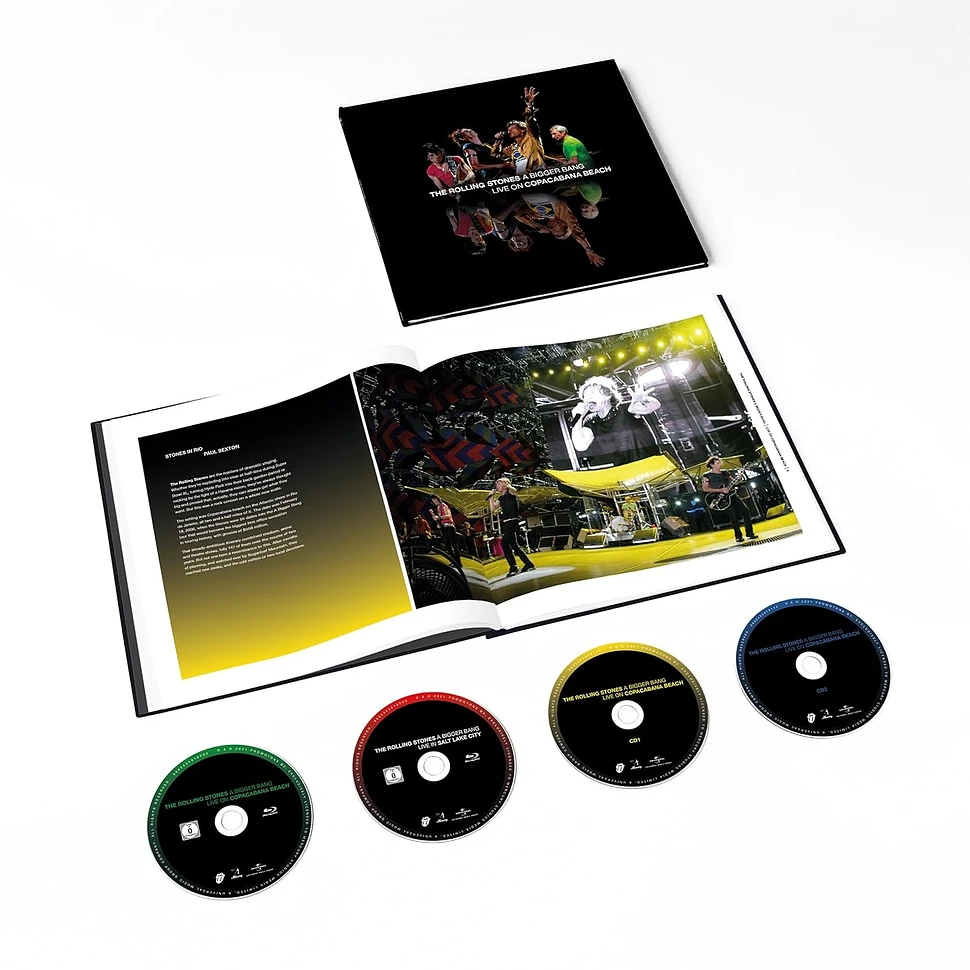 The Rolling Stones - A Bigger Bang Live In Rio 2006 Limited Deluxe Edition