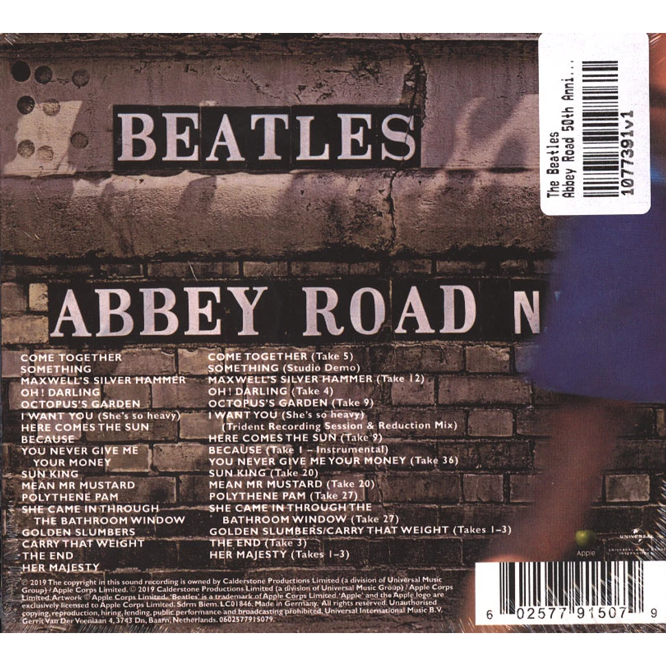 Cd The Beatles Abbey Road (50th Anniversary) Importado