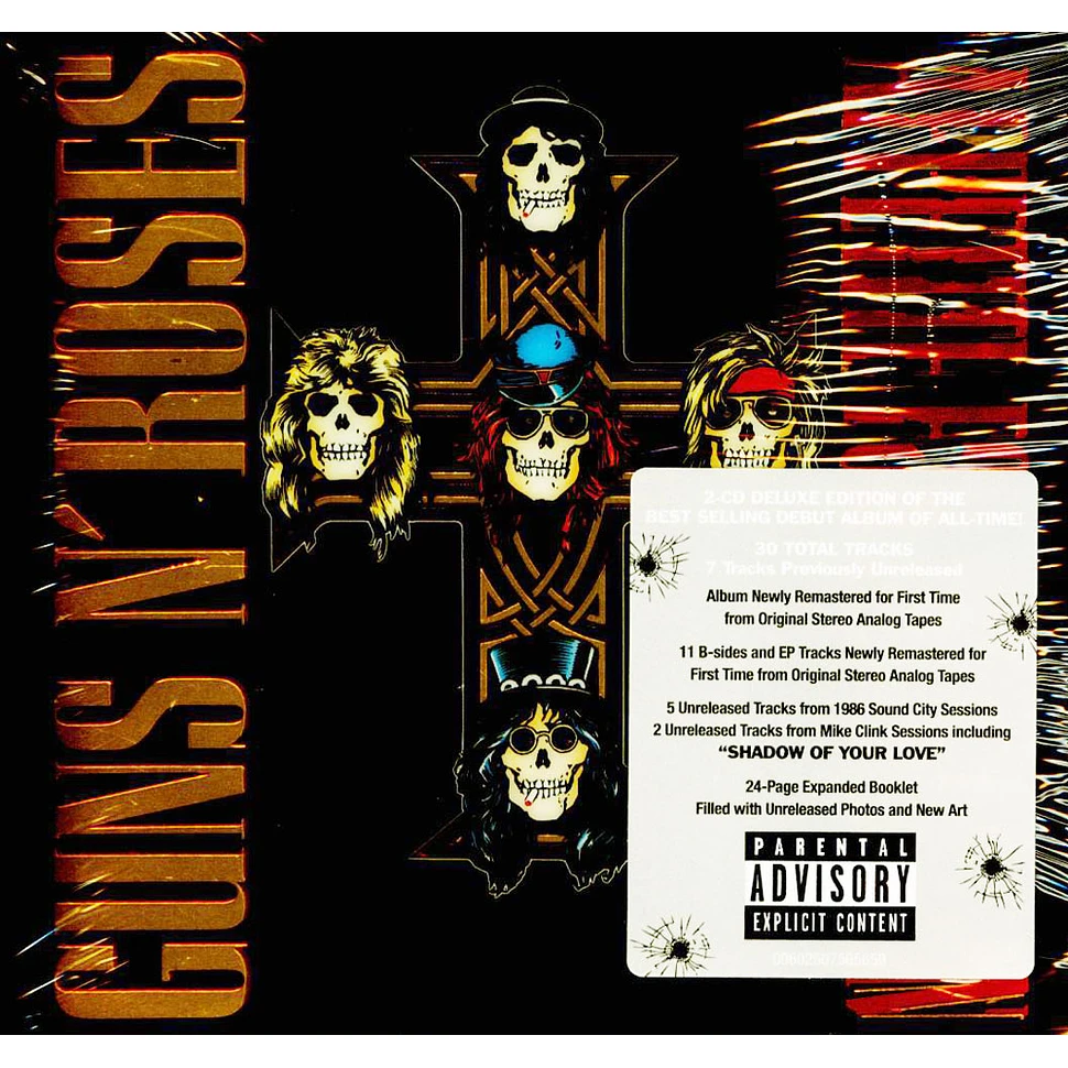 Guns N' Roses Appetite for Destruction 2 CD Deluxe Edition 30