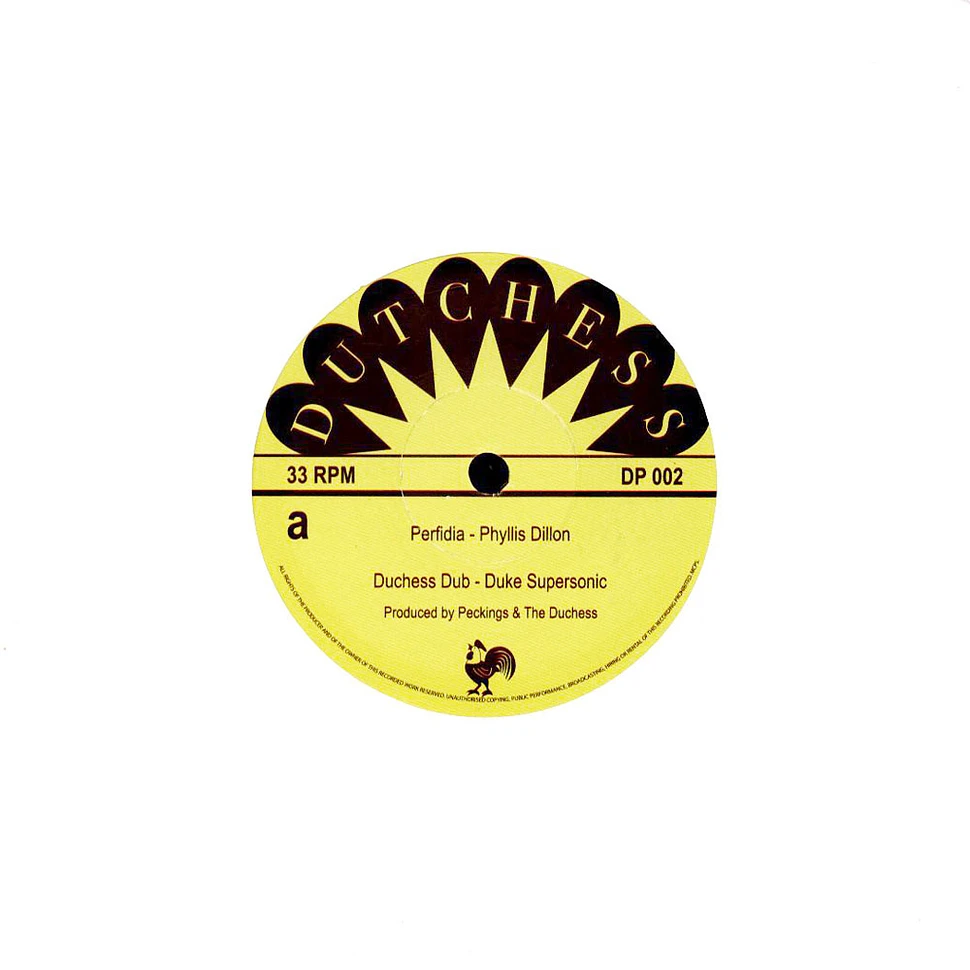 Phyllis Dillon, Duke Supersonic - Perfidia, Duchess Dub / Love The One You're With, Love This Dub Mad