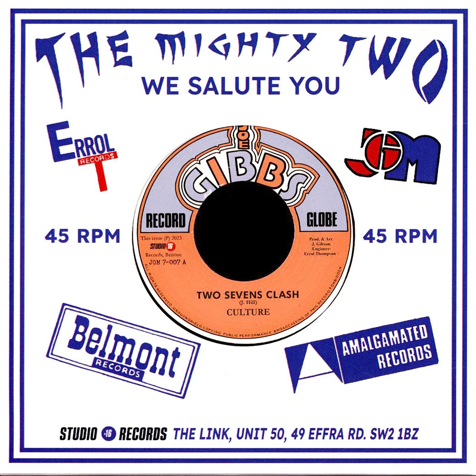Culture / The Mighty Two - Two Sevens Clash / Version