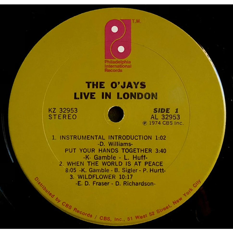 The O'Jays - Live In London