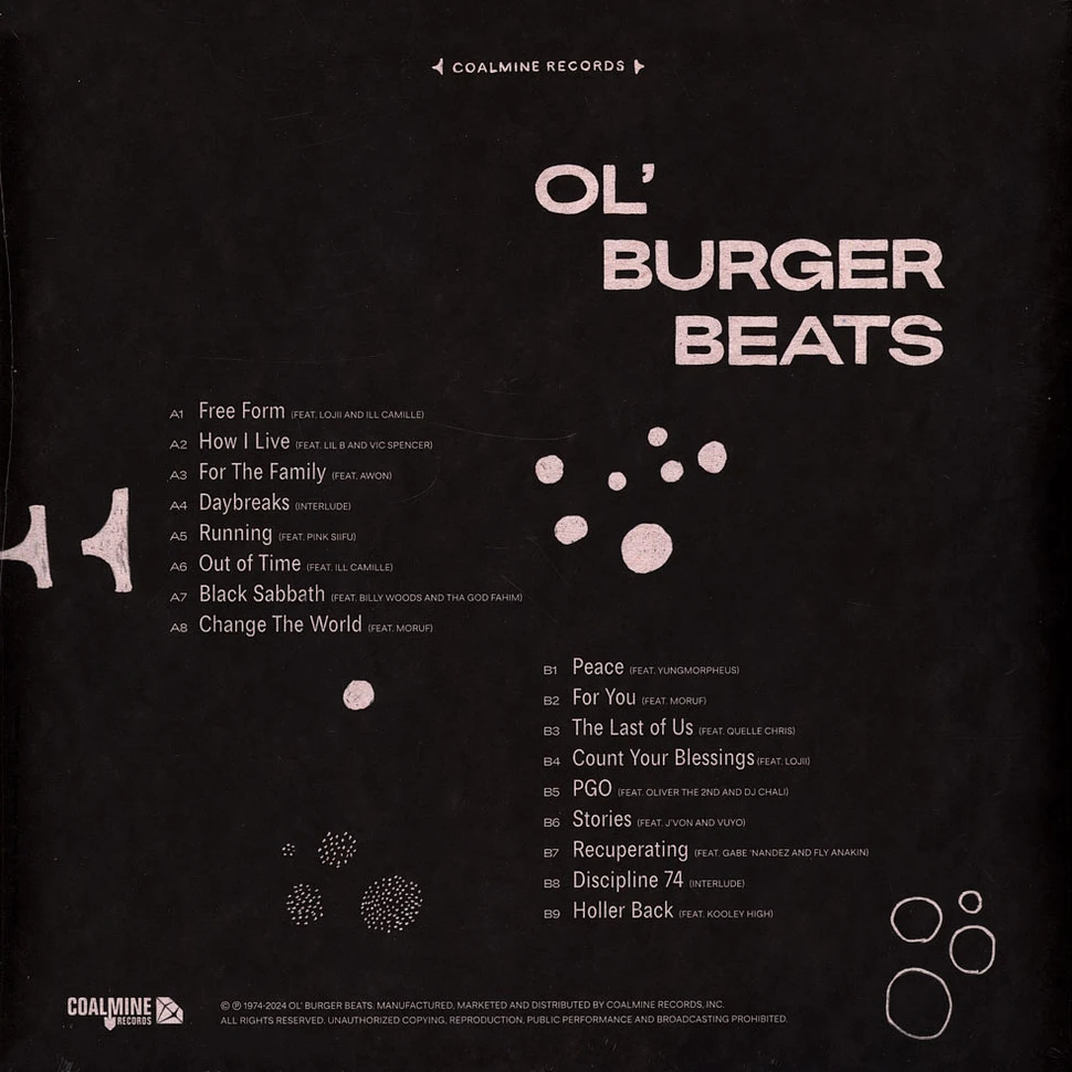 Ol' Burger Beats - 74: Out Of Time HHV Exclusive Clear W/ Emerald Color-In-Color Vinyl Edition