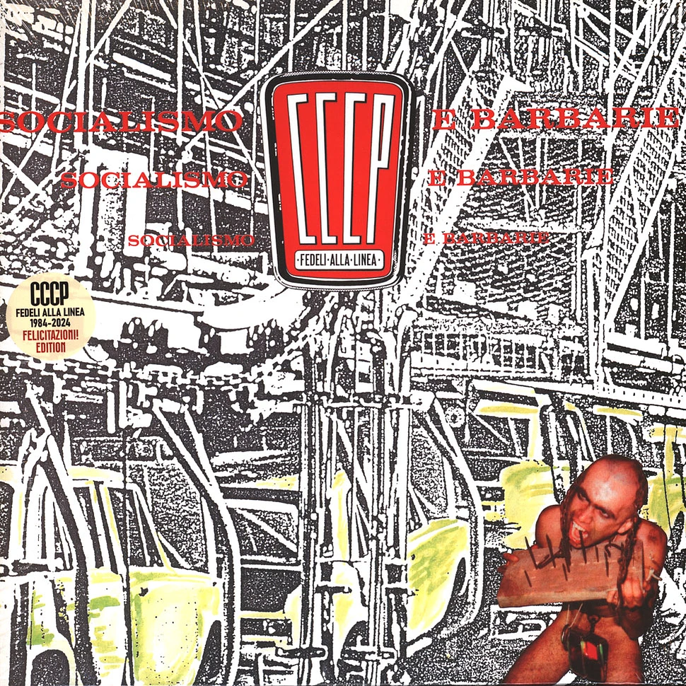 CCCP - Fedeli Alla Linea - Socialismo E Barbarie Red Vinyl Edtion