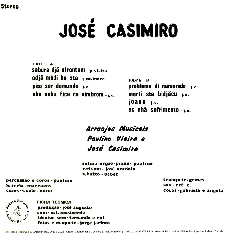 José Casimiro - Sabura DJâ Nfrontam