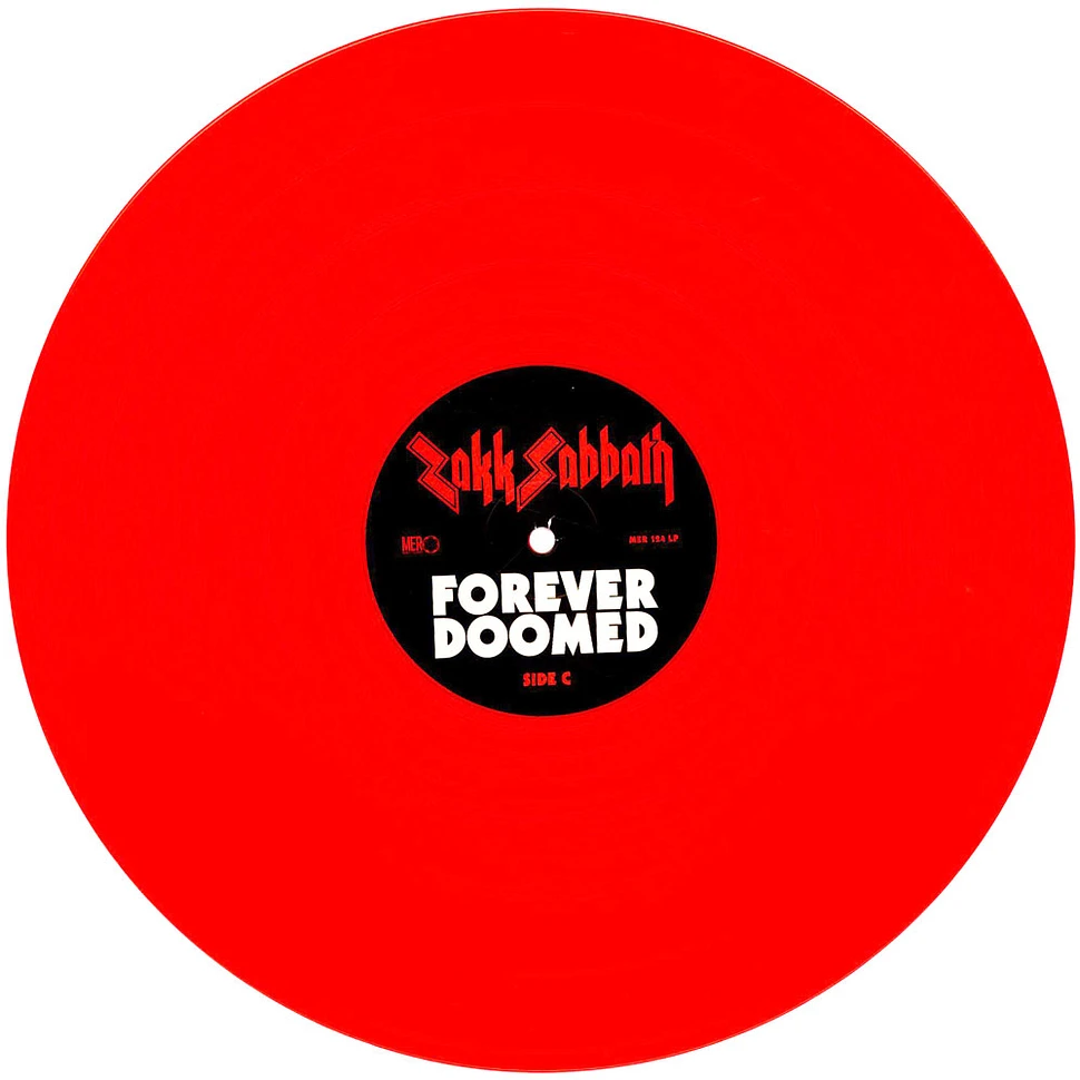 Zakk Sabbath - Doomed Forever Forever Doomed Transparent Red Vinyl Edition