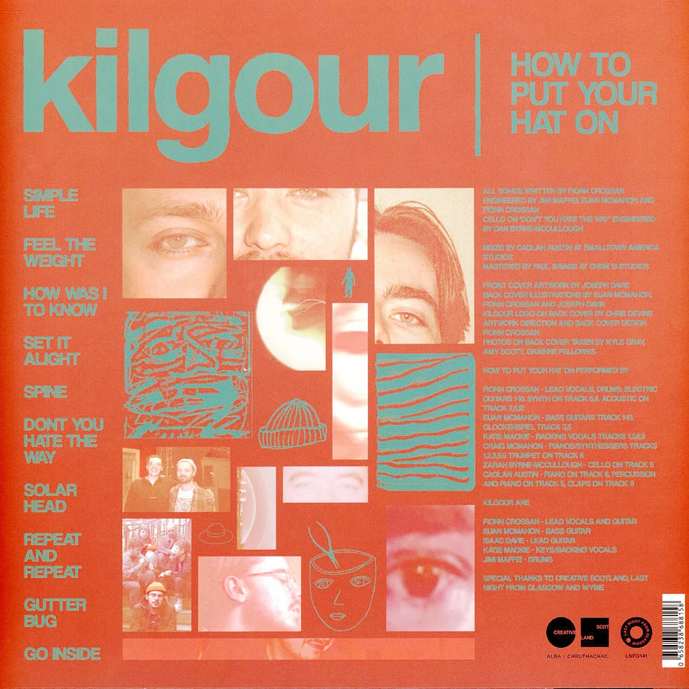 Kilgour - How To Put Your Hat On Pink Vinyl Edition