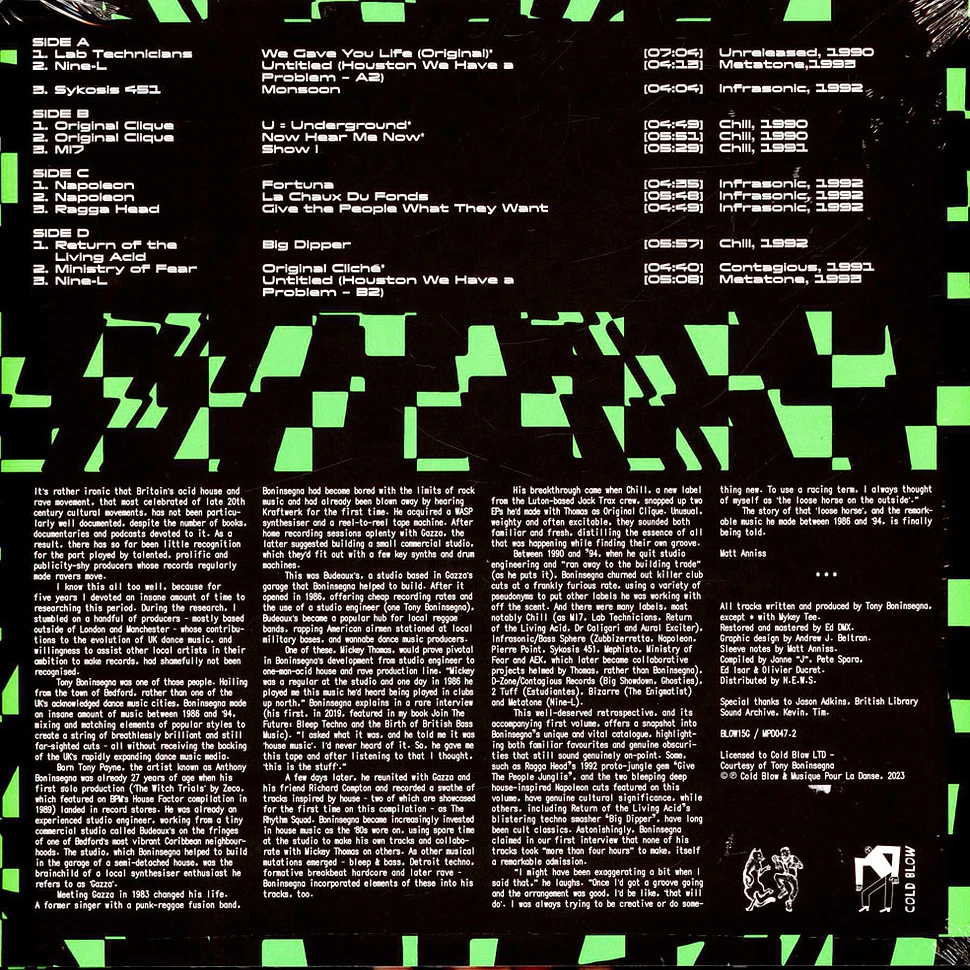 Tony Boninsegna - Notes From Underground 1986-1994 Volume 2